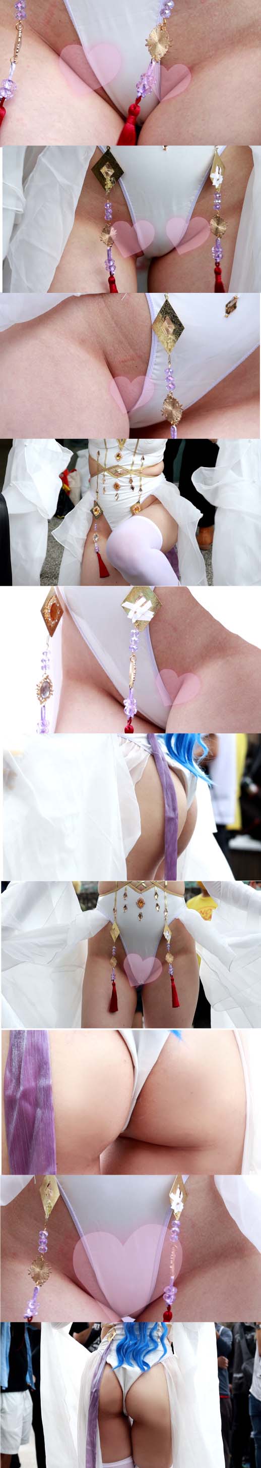 コスプレ　ハミ具　露出 ハミマン♡】露出超ハイレグレイヤー出現！ | アダルト動画販売マーケットのAdama(アダマ)