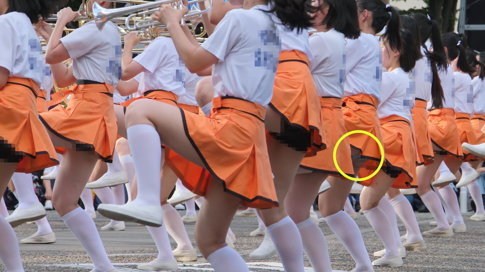 吹奏楽 部 パンチラ